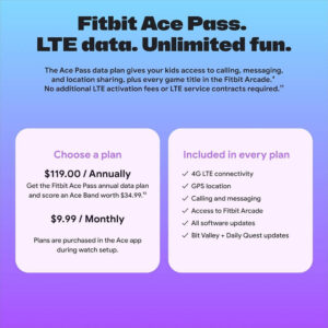 Fitbit Google Ace LTE 3
