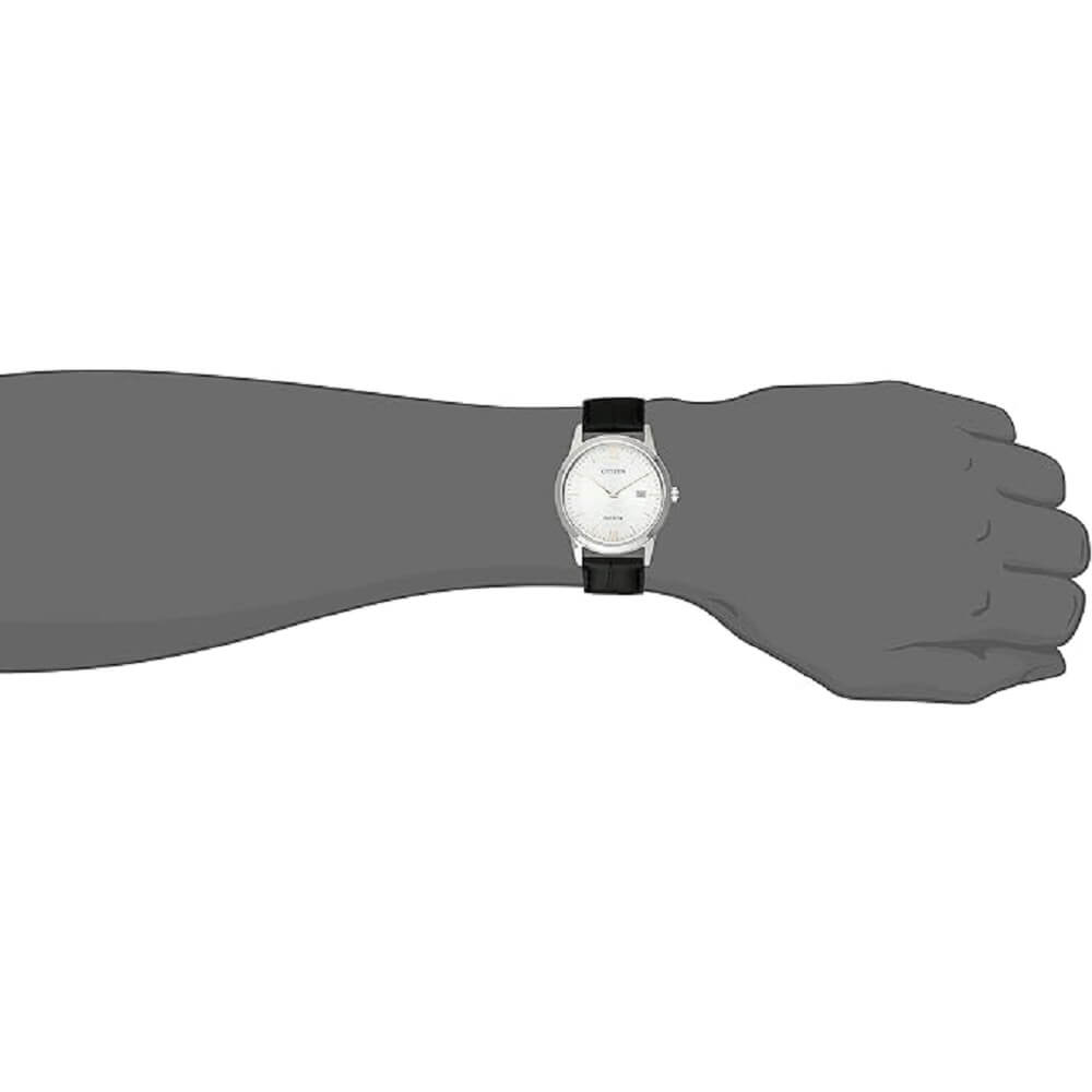 Citizen Eco-Drive AW1236-03A Leather Strap Watch 3
