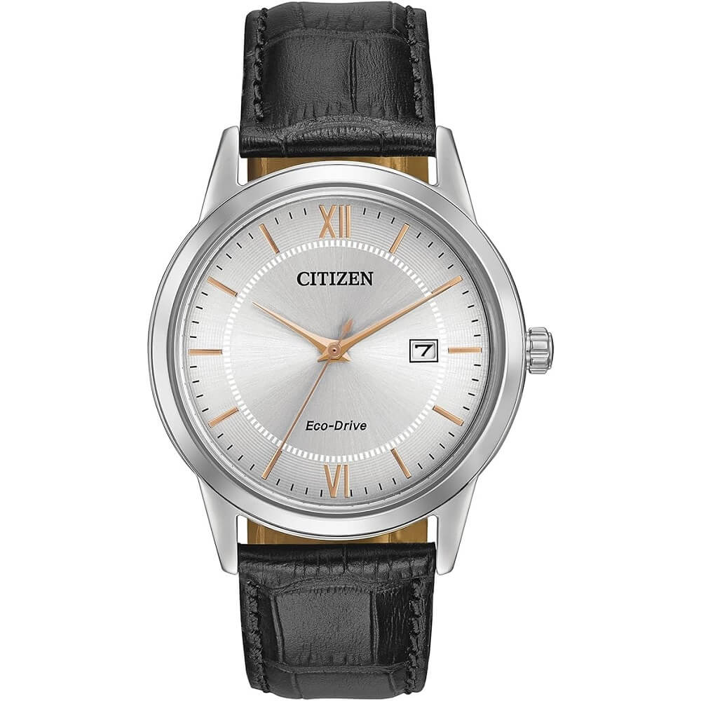 Citizen Eco-Drive AW1236-03A Leather Strap Watch
