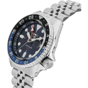 Seiko 5 Sports GMT Automatic Watch Blue Dial 3