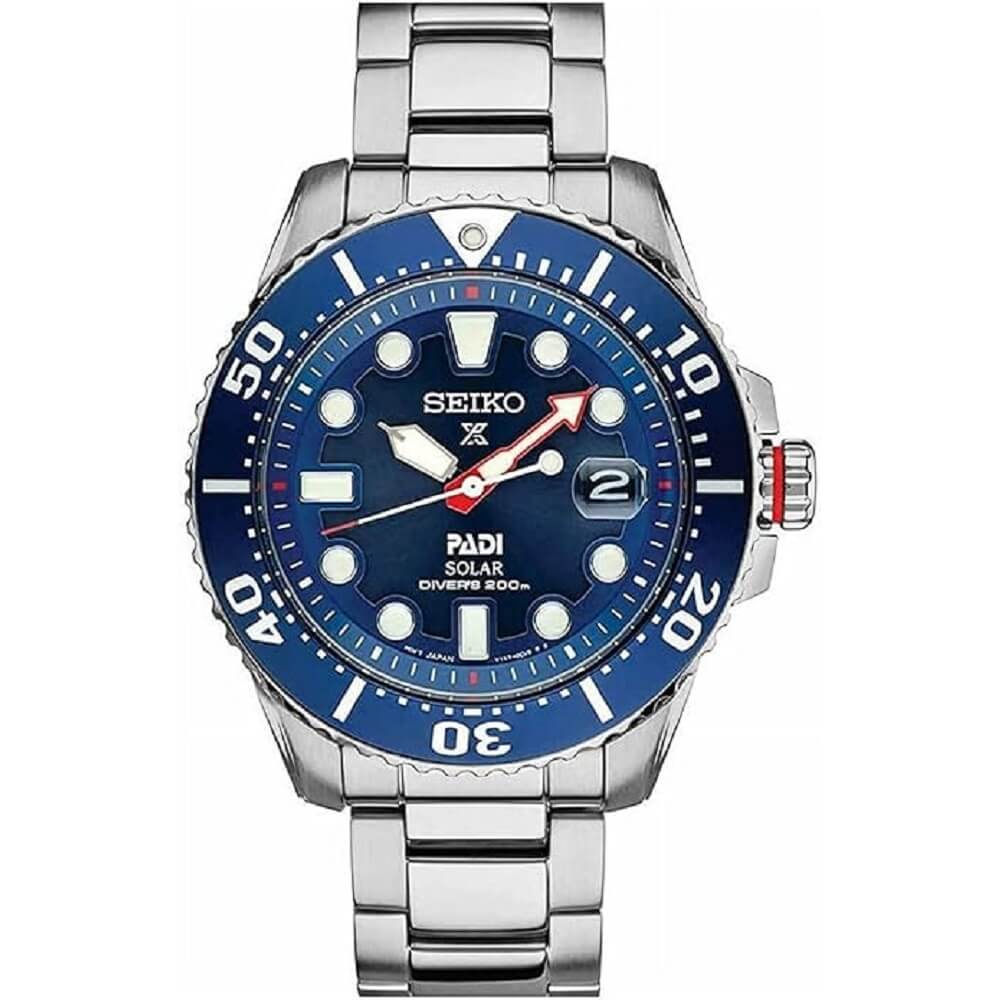 Seiko Prospex Padi Special Edition Solar Diver SS Watch
