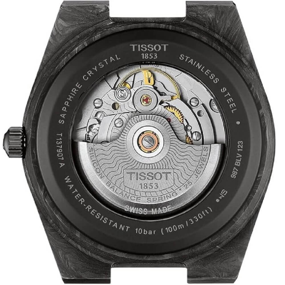 Tissot PRX Powermatic 80 Forged Carbon Case Watch 3