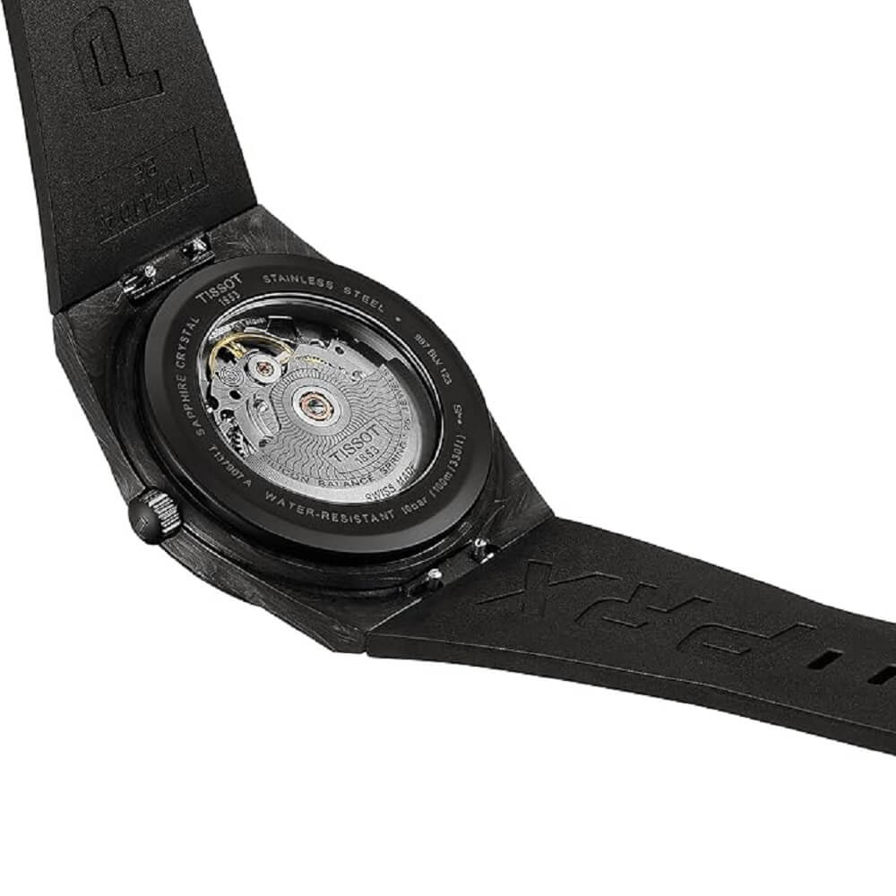 Tissot PRX Powermatic 80 Forged Carbon Case Watch 5
