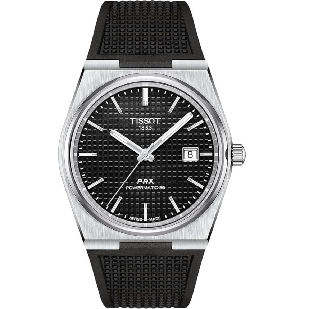 Tissot PRX Powermatic 80 Rubber Strap Watch