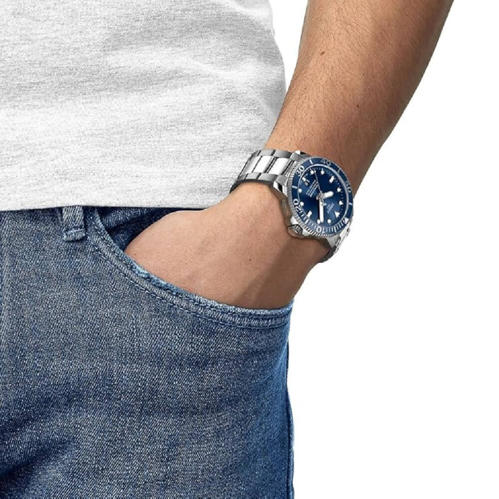 Tissot Seastar GTS AUT SS BL Swiss Watch 4